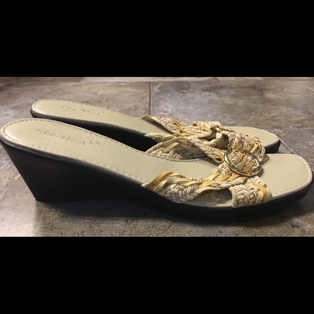 Contessa Wedge Sandals with open toe